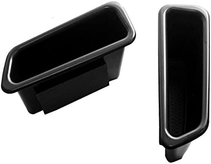 Iswimming Door Side Storage Box For Ford Mustang 2015 2016 2017 Front Row Handle Armrest Phone Container