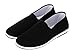 Aircee Men Chinese Traditional Old Beijing Shoes Kung Fu Tai Chi Rubber Sole Shoes Black (CHN 39 245mm (US Men 6.5/Women 7), 1-Black)