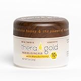 Anti Inflammatory Cream Pain Relief Cream With Manuka Honey Cream For Carpeltunnel, Fibromyalgia, Sciatica, Arthritis, Back Pain, Tennis Elbow, Plantar Fasciitis, Sore Muscles, Joints, Chronic Aches