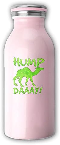 Camel Hump Day Insulated Vacuum Milk Bottle Stainless Steel Thermos 12 Oz