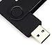 Dual Purpose16GB USB Drive,KINGWorld USB Flash Drive for Cell Phones(Not for iPhone Products),Tablets and Personal Computers (Black-B)
