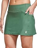 FitsT4 Women's Cycling Skort Bike Skirt 4D Gel