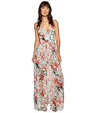 XOXO Women's Printed Romper Maxi, Multi, Small