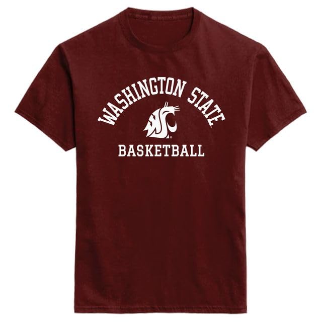 Barnesmith Washington State University T-Shirt, Basketball Logo, Medium at Amazon