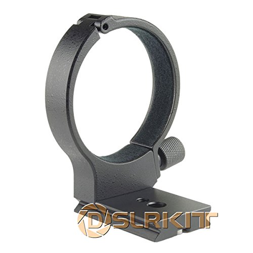 DSLRKIT Metal Tripod Mount Ring D with Quick Release Plate for Canon 100mm f/2.8L Macro IS