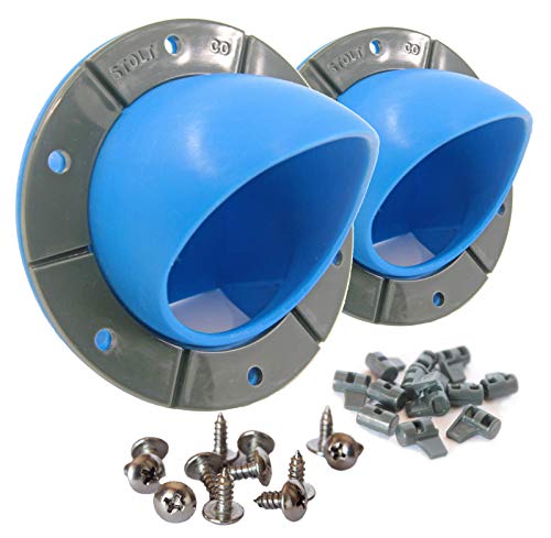 Stoltco Diy Porthole Poultry Feeder Kits 2 Pieces Turn Buckets