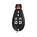 YITAMOTOR 2 Key Fob Replacement Car Keyless Remote with Uncut Key Blade Compatible for Dodge Grand Caravan & Chrysler Town and Country (M3N5WY783X)