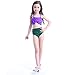 Newland Girl's Kids 2 Piece Mermaid Swimwear Swimsuit Bikini Bathing Suit