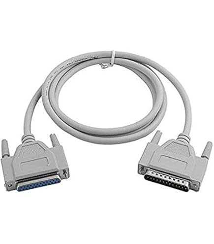 Aukson H04 Parallel Printer Cable DB25 25 Pin Male To Female 1.5m For