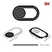 innoGadgets Webcam Cover | Laptop Camera Slider | Smartphone Anti-Spy Protection Sticker | Ultra Thin Design | Strong Fixation with 3M-Tape