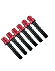 Automotive Parts and Accessories: ZXTDR 6pcs Gas Fuel Petrol Tank Cap Breather Valve for Motorcycle Dirt Pit Bike (Red) - ZXTDR