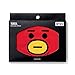 BT21 Official Merchandise by Line Friends - TATA Character Unisex Cotton Face Anti Dust Mask for Breathing and Pollution