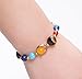 Fesciory Women Solar System Bracelet Universe Galaxy The Eight Planets Guardian Star Natural Stone Beads Bracelet Bangle For Men(Blue Sandstone(Stretch))