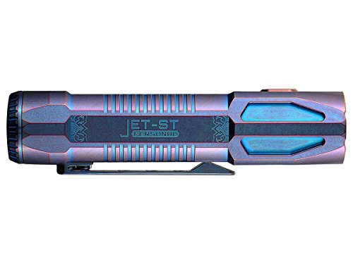 Jetbeam Jet ST Personal Limited Edition Titanium Flashlight CREE XP-L HI LED -800 Lumens -Includes 1 x 18650