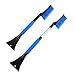 GOSTAR Snow Ice Brush Extendable with Foam Grip 32 Inches Length Adjustable for Car SUV