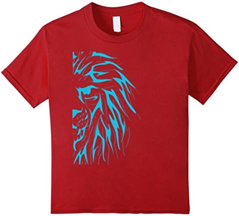 Kids GFNT God First Never Thirst Lion T-Shirt 10 Cranberry