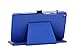 i-UniK Huawei MediaPad T3 7 Compatible Slim Folio Kickstand Tablet Case [Bonus Stylus] (Blue)
