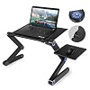 Auralto Adjustable Laptop Stand, Laptop Table for BedReclinerSofa- Birthday Gifts for Women, Man, Mom, Dad, Student…