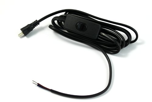 VS-ELECTRONIC - 400107 connection cable for 400106 with cord switch 0.5 m before end, 2.5 m length 410-021-51