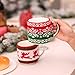 BESTOYARD Christmas Knitted Wool Cup Coffee Mug Cup Set Cozy Christmas Cup Set Christmas Decoration(Christmas Tree) 1pcs