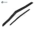 Fedar 2011-2014 Dodge Challenger Phantom Bolt Over Style Billet Grille Grill 2-pc Set-Black #320521861