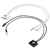 Lightning to 30-Pin Adapter with Audio Cable Cord for iPhone 6/ 6 Plus / 5 / 5S / 5C, iPad Air, iPad mini , iPad 3 4, iPod Nano (7th gen), and iPod Touch (5th gen) (white.black)