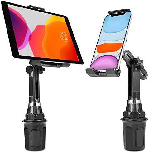 suily Car Cup Holder Phone Mount Adjustable Long Neck 2 in 1 Car Phone Mount Tablet Mount Compatible with iPhone 11 Pro XR XS Max 8 Plus iPad 7th 10.2 iPad Pro 10.5 9.7 iPad Air Mini Tablet suily Car Cup Holder Phone Mount Adjustable Long Neck 2 in 1 Car Phone Mount Tablet Mount Compatible with iPhone 11 Pro XR XS Max 8 Plus iPad 7th 10.2 iPad Pro 10.5 9.7 iPad Air Mini Tablet