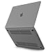 Kuzy Compatible with M2 MacBook Pro 13 inch Case 2020 2024 2023 2022 2021-2016 M1 - A2338 A2289 A2251 A2159 A1989 A1708 A1706 Plastic Hardshell Cover for 13 inch MacBook Pro Case, Gray