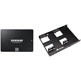 Samsung 850 EVO 500GB 2.5-Inch SATA III Internal SSD (MZ-75E500B/AM) & Corsair Dual SSD Mounting Bracket 3.5" Bundle
