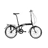 Takashi Shimano Nexus Seven vouwwielen, zwarte mat, opvouwbaar