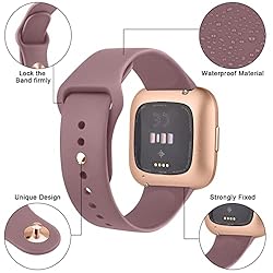 Vancle Silicone Bands Compatible with Fitbit Versa