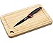 Culina® Bamboo Cutting Board (12-inch x 8-inch) and 5-inch Tomato Knife