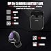 Letscom True Wireless Earbuds, Bluetooth 5.0 Headphones, 3D Stereo Sound, Mini in-Ear Sports Earphones for Running Gym Workout, Lightweight Wireless Headset with Mic Charging Case