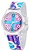 Tonnier Watches Resin Super Soft Band Student Watches for Teenagers Young Girls Starry (Purple Dream)/ Youth Watch
