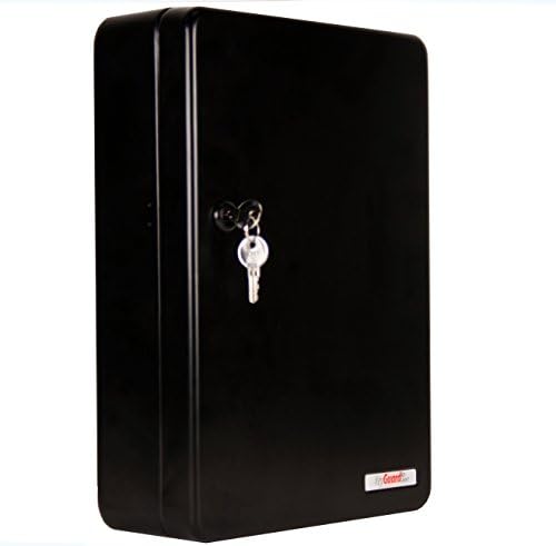 KeyGuard SL-9122-KB Key Cabinet Disc Tumbler Cam Lock, 122 Hook, Black Finish