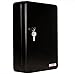 FJM Security KeyGuard SL-9122-KB Key Cabinet With Black Disc Tumbler Cam Lock - 122 Hook, Black Finish