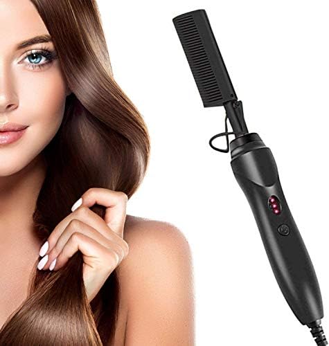 1つのセラミックカーラーストレートで熱いくし 電気ストレートヘアアイロン アフロヘアーのため