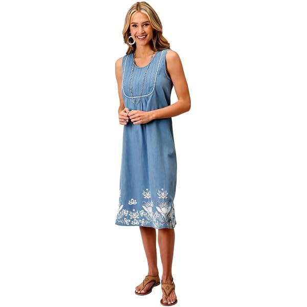 Allegra K Women's Floral Print Midi Dress - Sleeveless, Smocked Top, Ruffle V-Neck, Flowy Boho Beach Dress