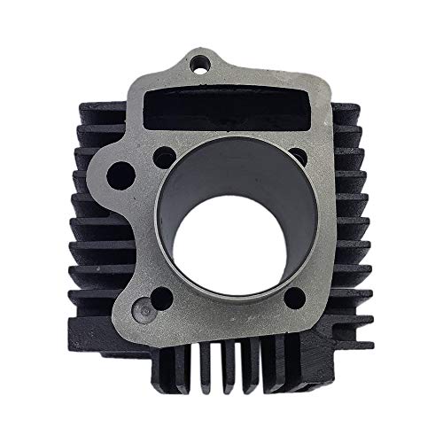 KDSG 52.4mm Cast Iron Cylinder Kit for 125cc 4 Stroke Engine ATV UTV Moped Quad Dirt Bike Go Kart Scooter Taotao Kazuma Redcat