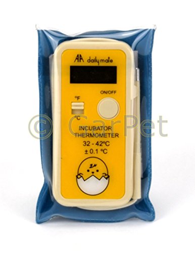 GarPet Digitales Brutthermometer Hühner Geflügel Thermometer für die Brutmaschine Brutautomat Inkubator Brüter – Bild 5