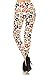R633-OS Vintage Chic Print Fashion Leggings