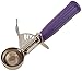 Winco ICD-40 No.40 Ice Cream Disher with Plastic Handle, Purple