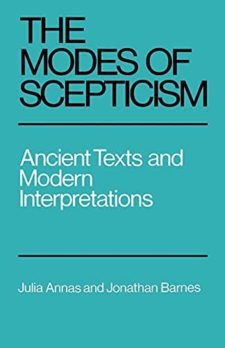 The Skeptic Way: Sextus Empiricus's Outlines of Pyrrhonism: Mates