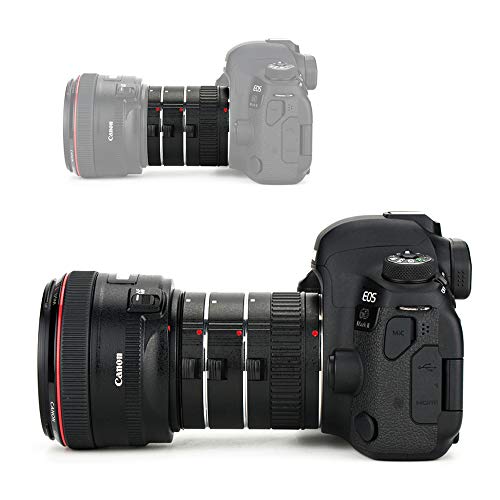 Body Cam Auto Macro Extension Tube JJC 12mm 20mm 36mm Adapter Ring