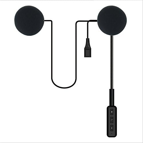 Toprui Wireless Bluetooth Headset Compatible with Motorcycle Helmet Installed to Wear, Hands-Free Talk and Listen to Music Stereo Sound Quality