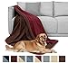 DEARTOWN Waterproof Dog Blanket for Bed Couch Sofa 70×90 Inches, Reversible Microfiber Dog Bed Cover for Large Dogs, Puppiesthumb 2