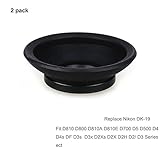 LXH (2 Pack) Replaces Nikon DK-19 and DK-17 Eyecup Eye Cup Eyepiece Viewfinder For Nikon D810 D800 D810A D800E D700 D5 D500 D4s D4 DF D3s D3X D2Xs D2X D2H D2, D3 Series, etc