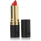 Revlon Lipstick, Super Lustrous Lipstick, Creamy Formula For Soft, Fuller-Looking Lips, Moisturized Feel, Really Red (006), 0.15 oz