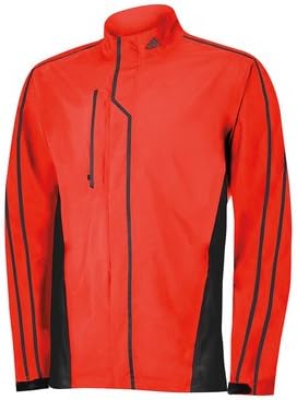 adidas jacket orange black