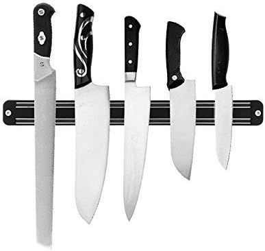 DEDSO 33cm Magnetic Knife Bar, Magnetic Knife Storage Strip, Magnet Kitchen Knife Holder, Knife Rack Strip Patti 13 Inch (Colour May Vary)